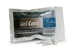 Gel-Cord MicroPoint Kit. 25% Aluminum Sulfate Gel, Blue, Raspberry flavor. Package of 25 - .32 Gm