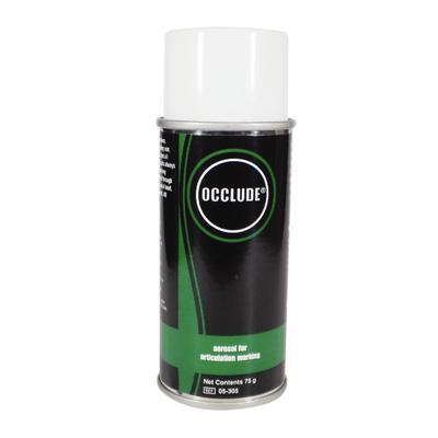 Occlude Green Aerosol Indicator Marking Spray 75 Gm. Marks any tooth or restorative surface