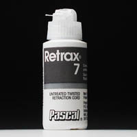 Retrax #7/00 Ultra-Thin Twisted Non-Impregnated Retraction Cord, 100" bottle of cord