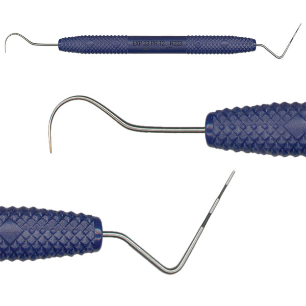 Cruise Line Explorer 23/Probe 12, DE Expro with Large 3/8" diameter Resin Handle, Pacific Blue