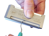 Gleason Guide Instrument Sharpener. Only. To use, just hold the PDT on top of a sharpening stone