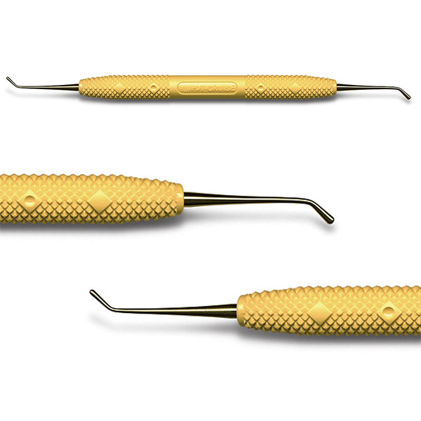 Gold Line CSS-4 Composite Sculpting System Instrument. Titanium nitrite-coated for lasting