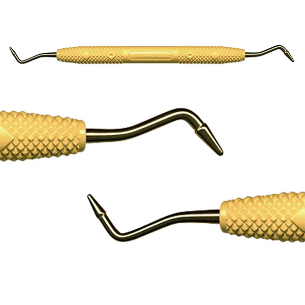 Gold Line CSS-6 Composite Sculpting System Instrument. Titanium nitrite-coated for lasting