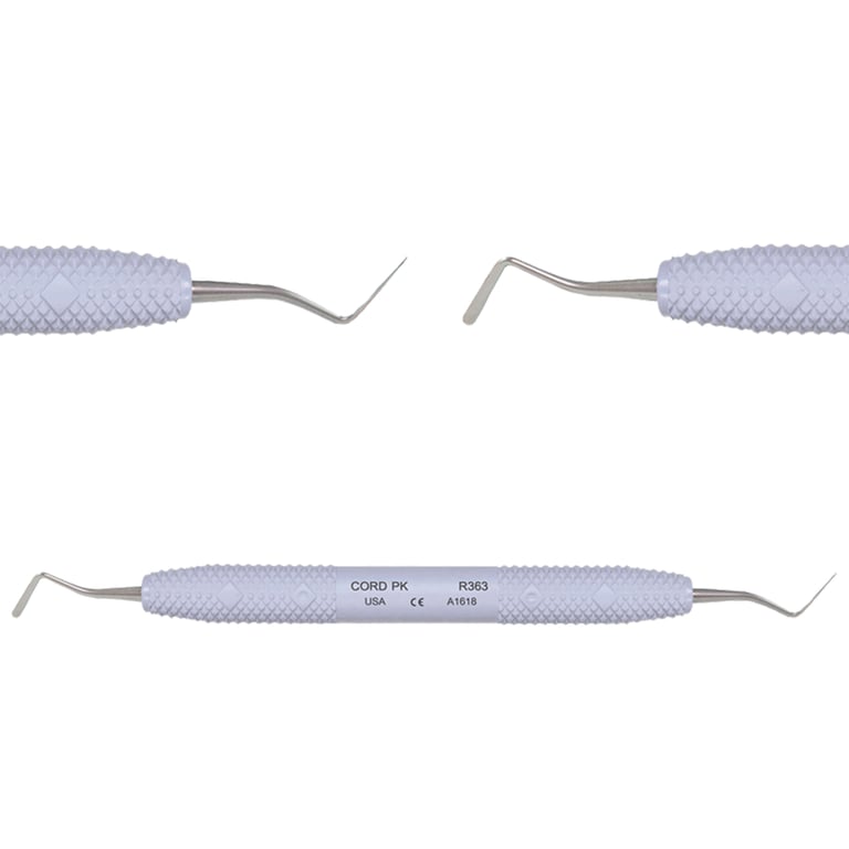 PDT 113 Stainless Steel Straight Cord Packer, Resin Handle, 1/Pk. Designed to place and pack