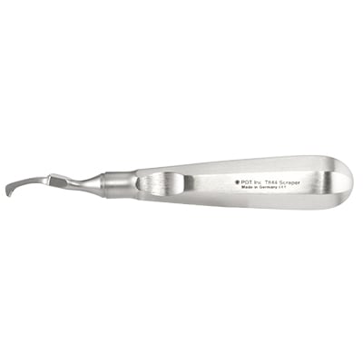 PDT Bone Scraper Stainless Steel. Collects large amounts of bone material with fewer scrapes
