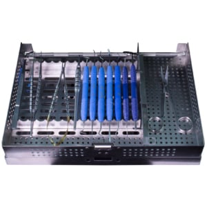 PDT Tissue Grafting Kit. Includes: T084 Corn Suture, T086 Micro Straight Pliers 17.5, T088 Needle
