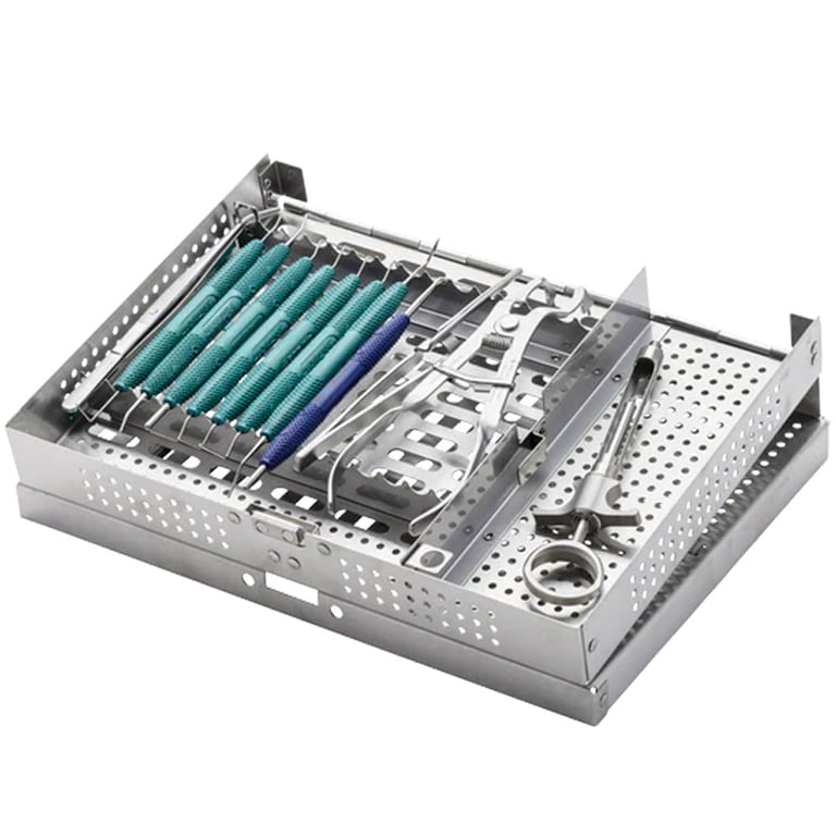 PDT Endodontic Kit 15/Pk. Kit includes: (T015E-F) fixed rack 15, (R245) mirror handle, (T050) #5