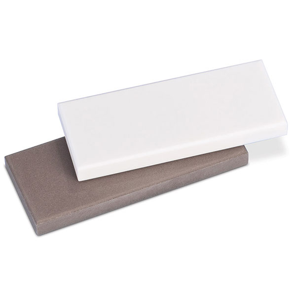 Ultimate Edge Diamond Head (White) Ceramic Stone - Fine. Design to maintain the shape and edge
