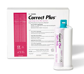 Correct Plus BITE Superfast Material, Hydrophilic Vinyl Polysiloxane, 32 pack refill: 32 - 50 ml