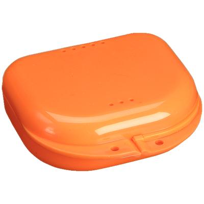 Chroma Retainer Box - Orange Yellow, 3-1/8"W x 3"L x 1"H, Package of 12 Boxes