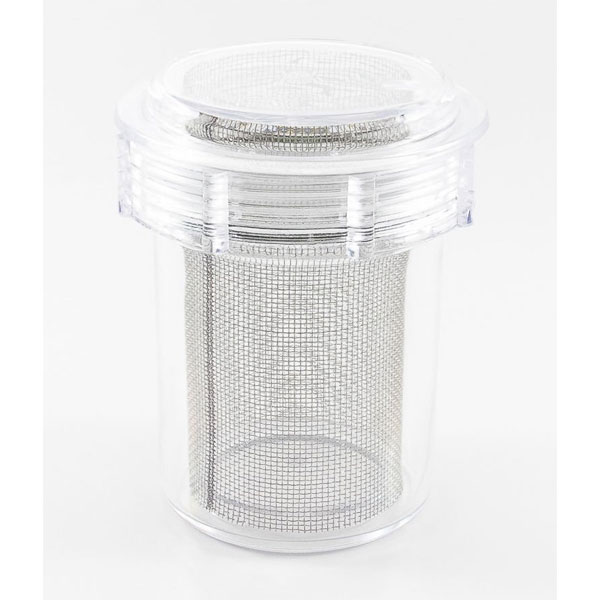 Disposable Canister Disposable Evacuation Canister #2300 8/Bx. Thick Mesh, 3-1/2"W x 4-3/8"H