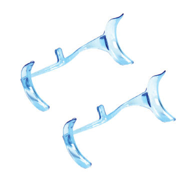 EXTND Intraoral Cheek Retractors - Large 2/Pk. Clear, Autoclavable up to 275F