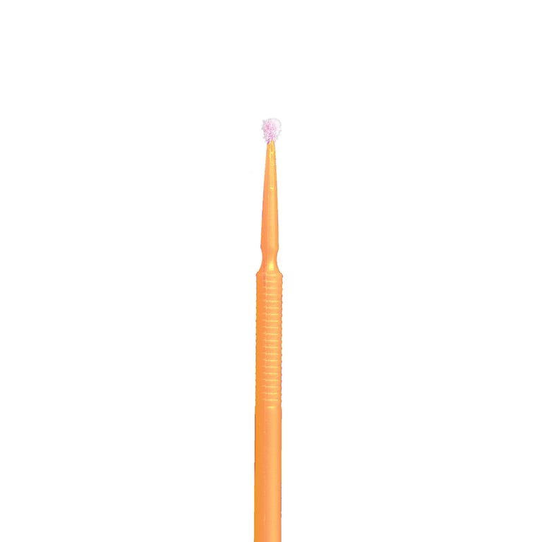 MaxMicro 2.0mm Regular Tip Micro Applicators, Peach, Box of 100
