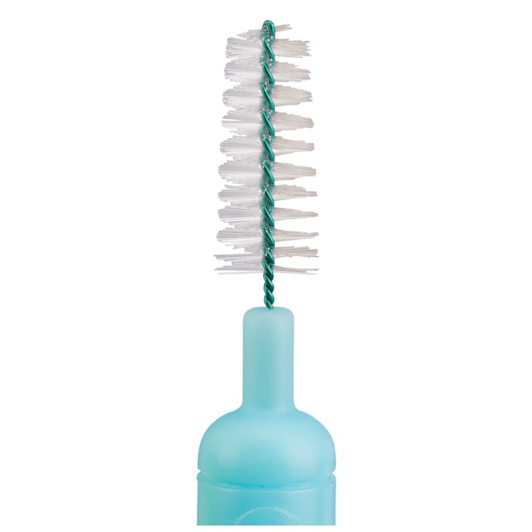 Plasdent Interdental Brushes, 3mm-4mm Tapered Moderate 50/Bx. Assorted in Light Blue & Mauve