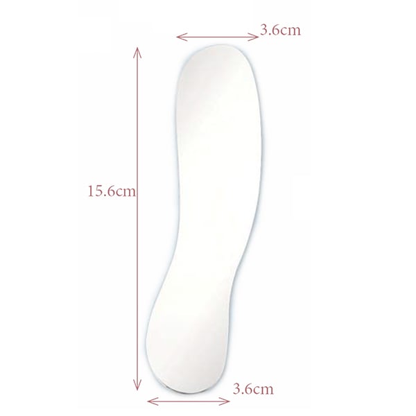 Plasdent Lingual Intraoral Photography Mirror, 1 2/5"x 6 1/10"x 1 2/5", single mirror. One Sided