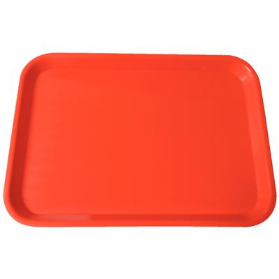 Plasdent Set-up Tray Flat Size B (Ritter) - Flame, Plastic, 13-3/8" X 9-5/8" X 7/8"