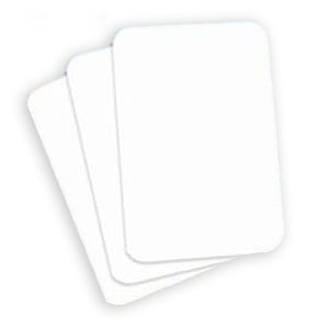 Plasdent Tray paper cover, Size E, WHITE, 9" x 13.5", 1000/Bx