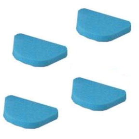Plasdent Foam Inserts for Denture Boxes, Blue, 3 3/4" x 2 5/8" x 1/2", Package of 1000