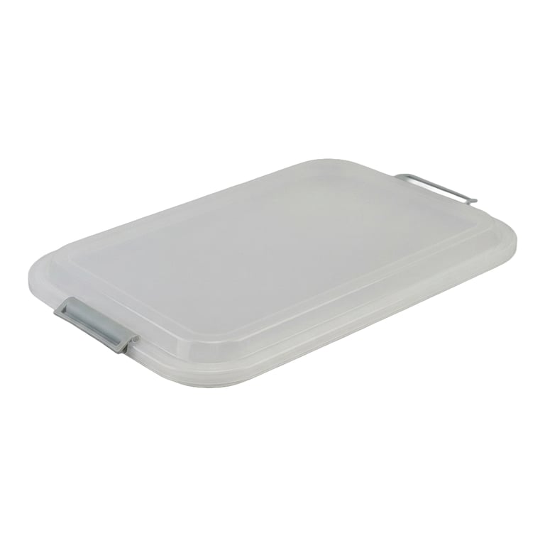 Plasdent Ritter Lockable Tray Cover, Size B, 1/Pk. Features clear, flat lid construction that fits