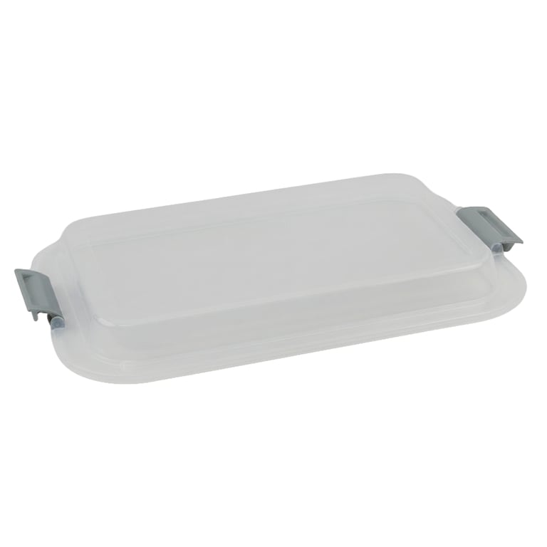 Plasdent Mini Lockable Tray Cover, Size F, 1/Pk. Features clear, flat lid construction that fits