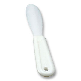 Plasdent Alginate Spatula - Flexible - WHITE. Made of high grade plastic that provides a sturdy