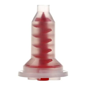 Plasdent Dynamic Mixing Tips, Red - New Style for Penta 5:1, Package of 50