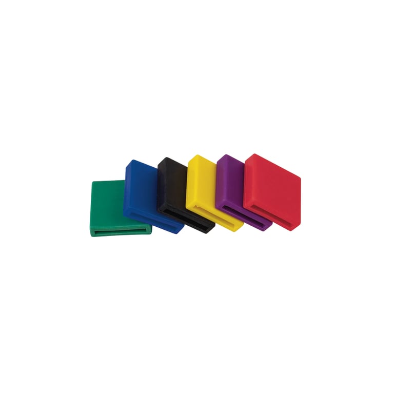 Plasdent Mirror Covers, Size 4, Asst Colors, 12/Pk