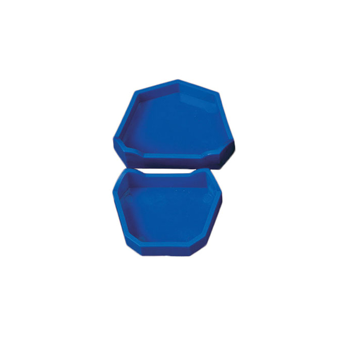 Plasdent Model Formers, Size: Large, Blue, Box of 3 upper and 3 lower. Rear gap allows for tray
