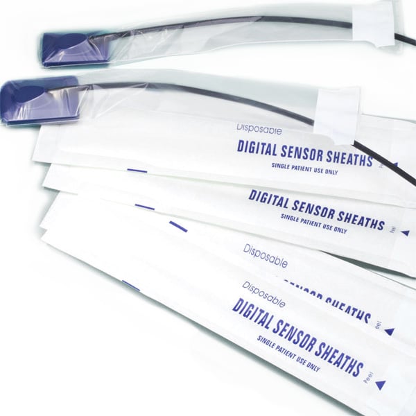 Plasdent Sensor Sheaths with Paper Backing for KODAK 6100, Size 2 100/Pk. Specially designed
