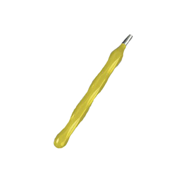 Plasdent Yellow Cone Socket Anatomical Silicone Mirror Handles, Autoclavable, single handle