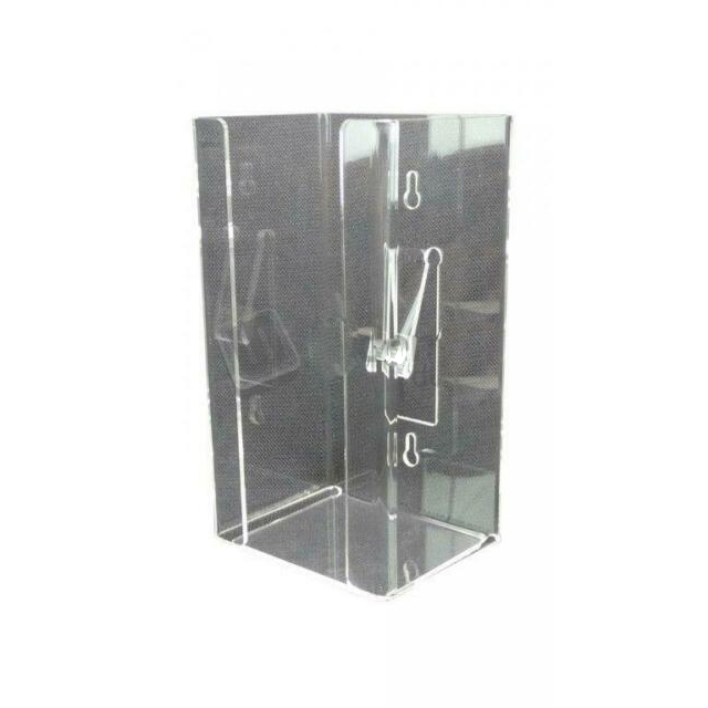 Plasdent Vertical Tissue Box Dispenser, Wall Mount, For Tissue Boxes Measuring to 4 3/4" W (1330)