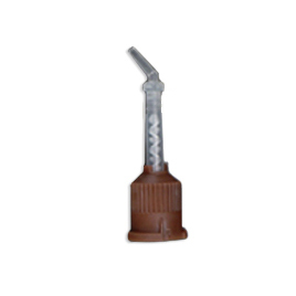 Plasdent SHORT style, Clear intra-oral tips for temporary cement, Bag of 100 intra-oral tips