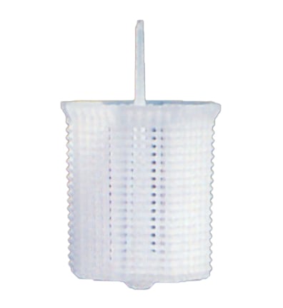 Screen-4-Vac Disposable Evacuation Traps (#5509), 1 1/2" Diameter, Clear, Fits DCI/Belmont Reality