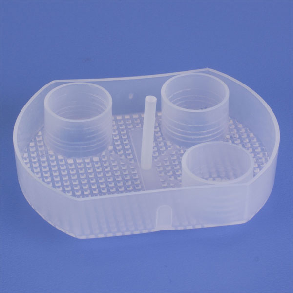Screen-4-Vac Disposable Evacuation Traps (#5505), 3 3/4" Diameter, Clear, Fits Pelton & Crane