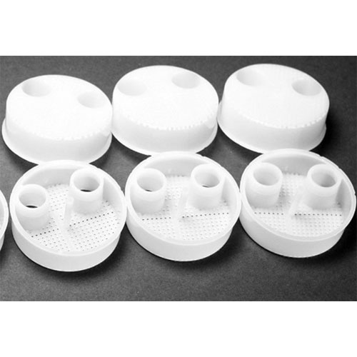 Screen-4-Vac 1-7/8" Disposable Evacuation Screens #5503 - Clear, 144/Bx. Fit Belmont, Biotec