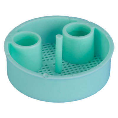 Screen-4-Vac 1-7/8" Disposable Evacuation Screens #5503 - Green, fit Belmont, Biotec, Chayes