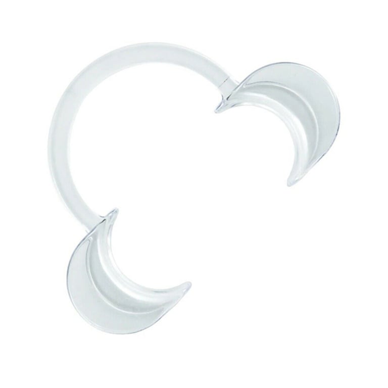 plastcareusa Cheek Retractor, Clear, Large, 10/Pk Net32
