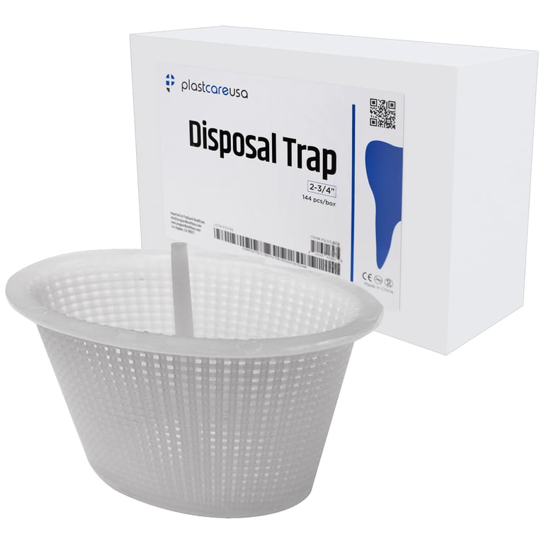 PlastCare USA #5512 Disposable Evacuation Suction Traps, 144/Pk. Specifically engineered for A-dec