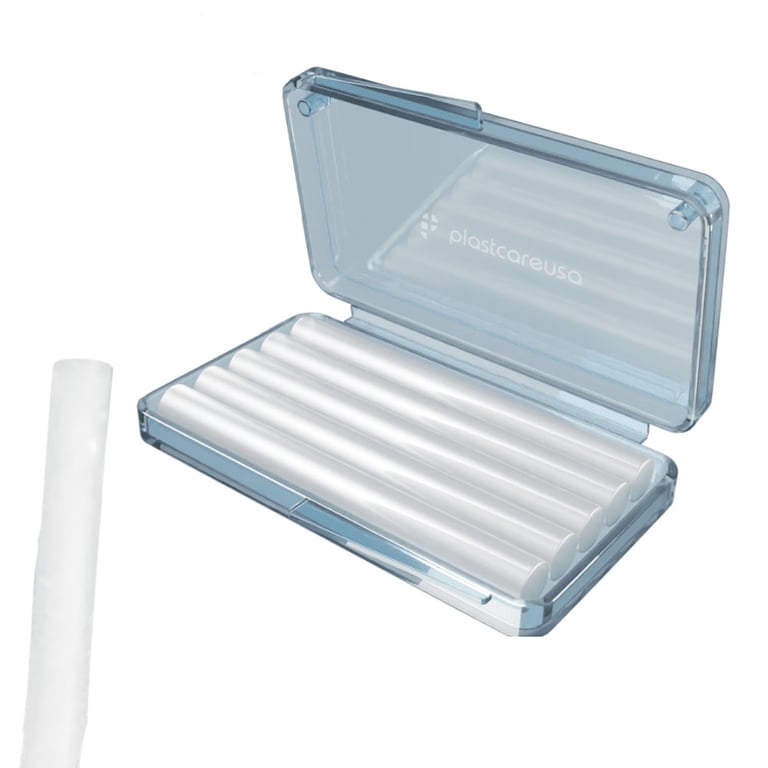 PlastCare USA Ortho Relief Wax, Mint, 5/Pack, Case of 50/Packs. Ideal for maintaining oral health