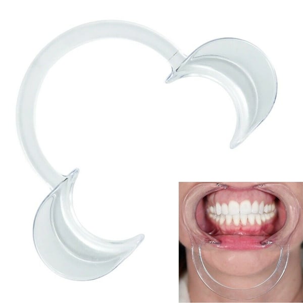 plastcareusa Medium Teeth Whitening Cheek Retractor, 10/Pk