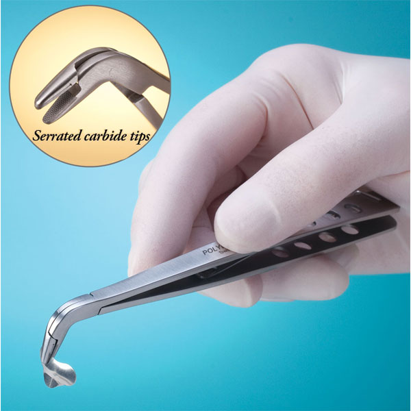 Quickmatrix Forceps. Engineered specifically for placement and removal of sectional matrix bands