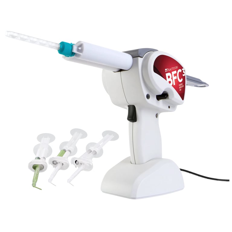 BFC3 Battery Powered Impression Gun Kit. Includes 1 impression gun and 100 BFC syringes. Making