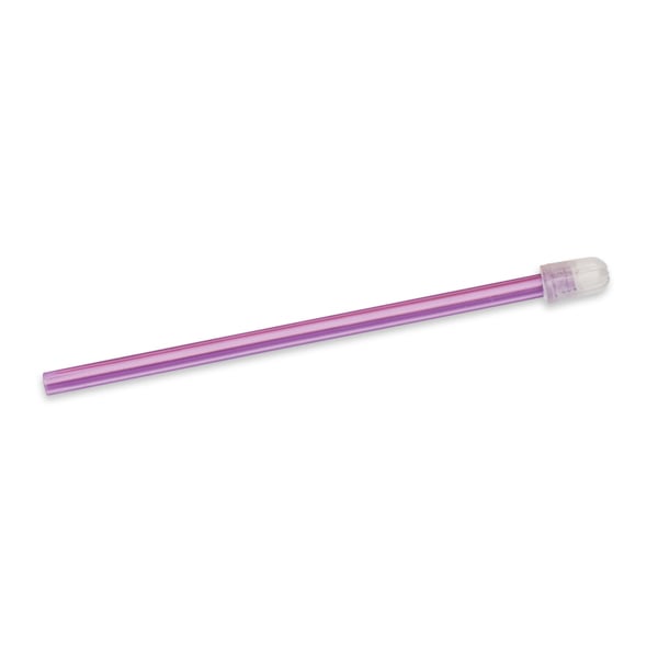 ColorFlex Total-Comfort Soft Tip Aspirators, Purple w/Clear end, 100/Bag. Patented comfort