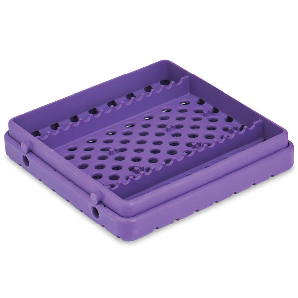 Cool Cassette 2 PURE PURPLE 14 Instrument Tray, 1/Pk. Holds instruments up to 7-1/8" long