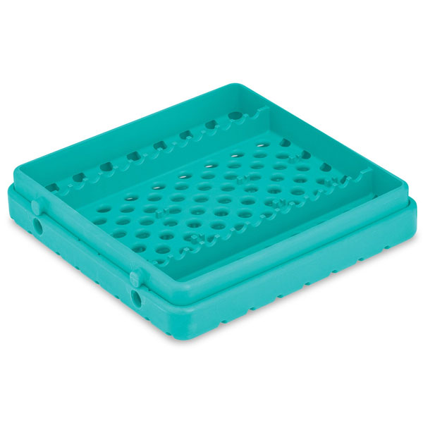 Cool Cassette 2 CLEAN GREEN 14 Instrument Tray, 1/Pk. Holds instruments up to 7-1/8" long