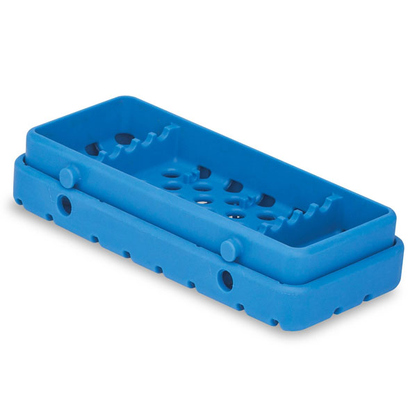 Cool Cassette 2 TRUE BLUE 5 Instrument Tray, 1/Pk. Holds instruments up to 7-1/8" long