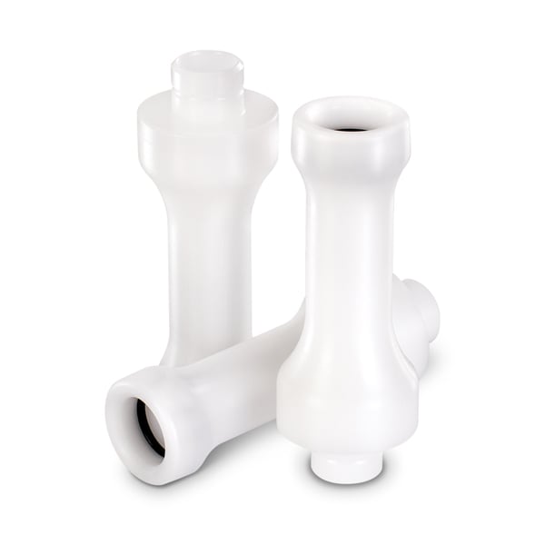 DisposEvac Quick-Disconnect Hose Adapters - 7/16" diameter, 3/Pk. Fits existing quick-disconnect