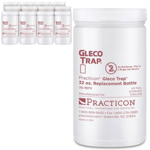Gleco 32 oz. Replacement Trap Bottles 12/Case