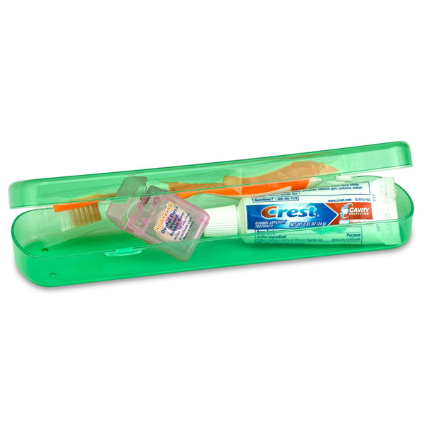 SmileGoods Child Patient Care Cases - 72 pre-filled cases per box. Hinged, hard plastic cases