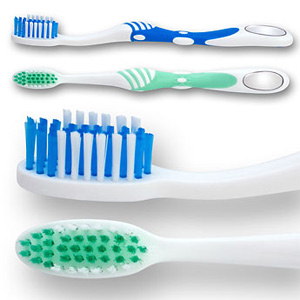 SmileGoods A403 Toothbrushes 72/Box. Soft, End-Rounded Dupont Tynex Bristles. Compact Head